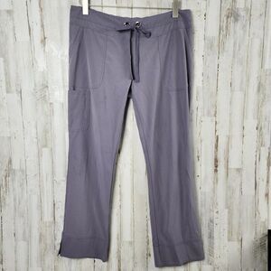 Grey's Anatomy Active Drawstring Scrub Pants Gray Size Large